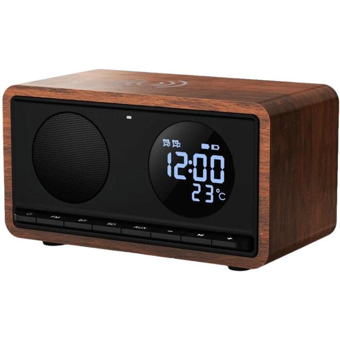 Manta Radio pulkstenis RDI912B, 10W, Bluetooth