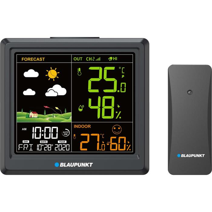 Blaupunkt Meteoroloģiskā stacija WS25BK, Krāsu LCD