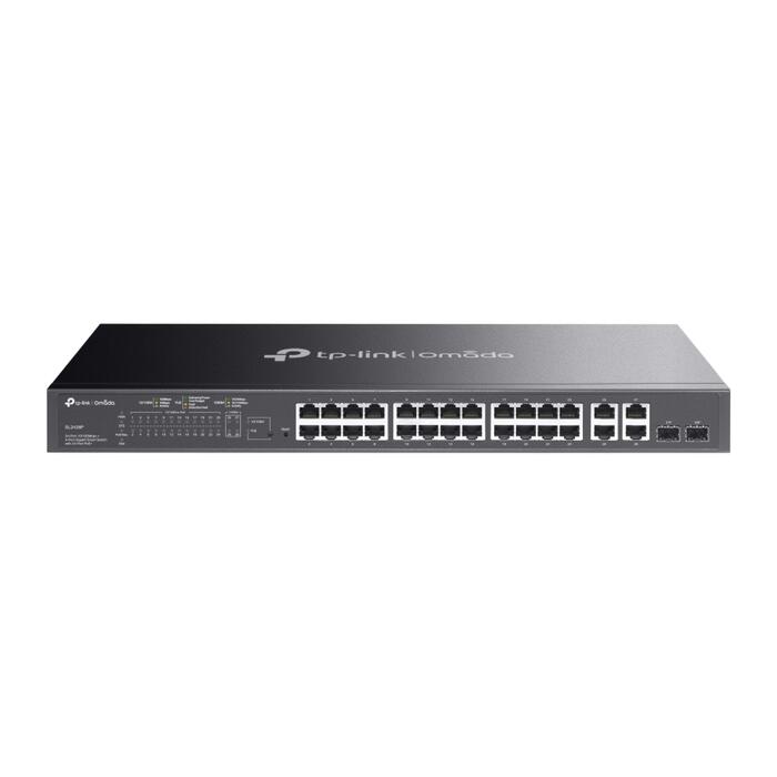 TP-LINK Omada SL2428P komutators, 24x10/100Mbps PoE+