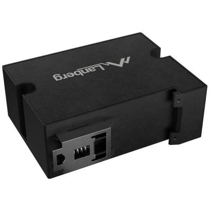 Lanberg Slēdzis PoE Paplašinātājs DIN-GE4-BT-90W, 4x1Gb