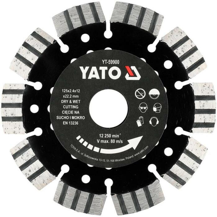 Yato YT-59900 Dimanta griezējdisks 125 mm
