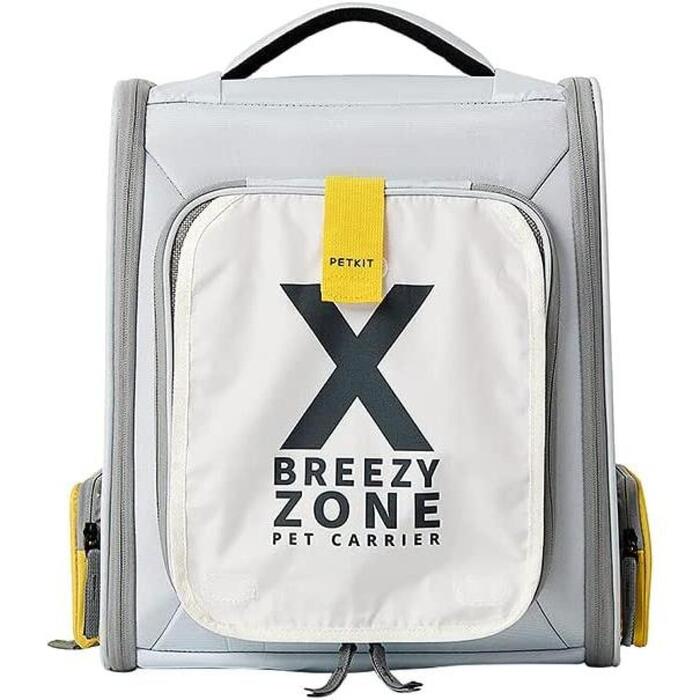 Petkit Переноска BP3 X ZONE P7703 Grey, полиэстер, 1.80кг, расширяемая, вентиляция, складная (P7703 Grey)