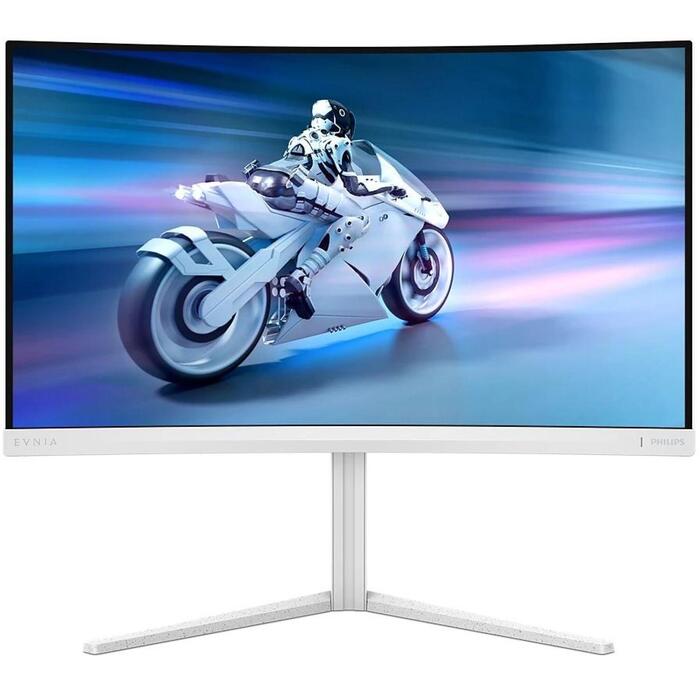 Philips LED монитор 27M2C5501/00, 27", VA, QHD, 16:9, 1 мс, 2560 x 1440 пикселей, 300 кд/м², 2xHDMI, белый (27M2C5501/00)