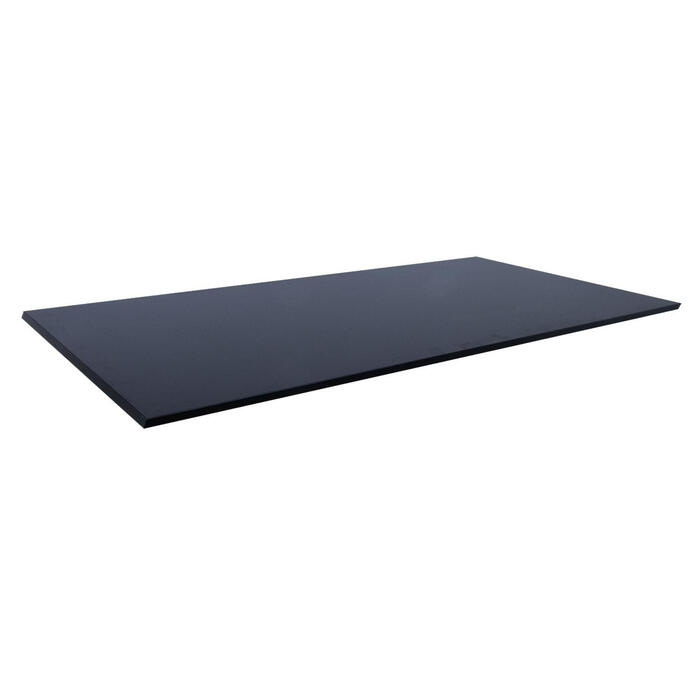 Galda virsma ERGO 140x80cm, melna 37369