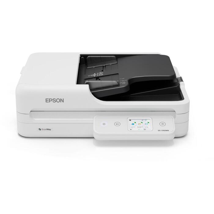 Epson Документный сканер DS-1760WN B11B274401, 3000 сканирований/день, 1200 dpi, Wi-Fi, автоматическая двусторонняя печать (B11B274401)