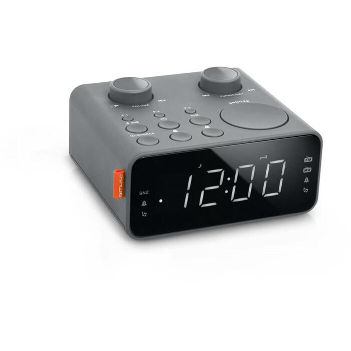 Muse Dual Alarm Clock Radio M-17