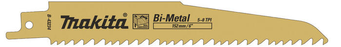 Zobenzāģa asmeņi BIM 152x1,6mm (5-8tpi)
