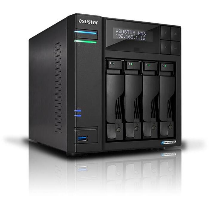 Asus Lockerstor AS6704T V2, 4GB, DDR4, 4 disku vietas, Intel Celeron N5105 (90IX01N4-BW3S00)