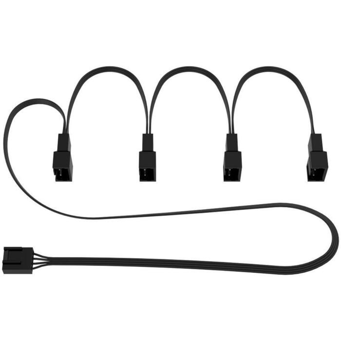 Arctic Kaste ACCBL00007A, melna, 4-Pin PWM