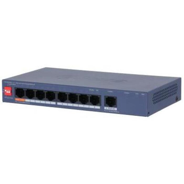 Dahua pārvaldāms komutators CS4009-8ET1GT-60, 9xRJ-45, 8x10/100