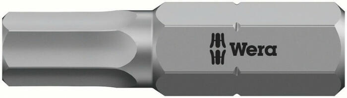 Wera 056325 5x25mm HEX uzgalis, 1/4&quot