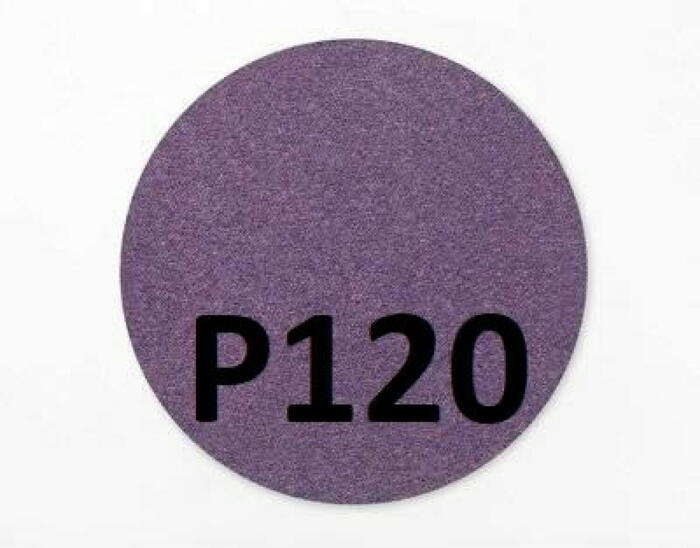 Velcro slīpēšanas disks 775L 125mm P120+