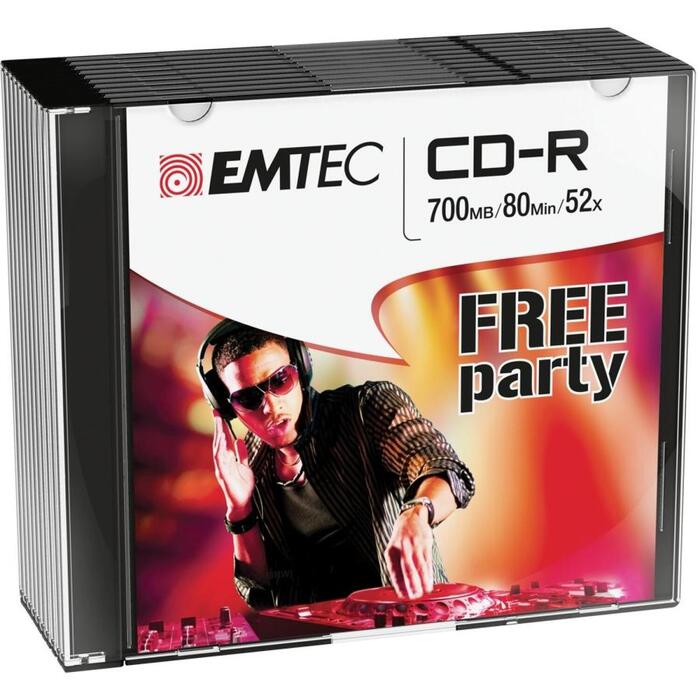 Emtec CD-R 700MB/80MIN 52x Free Party