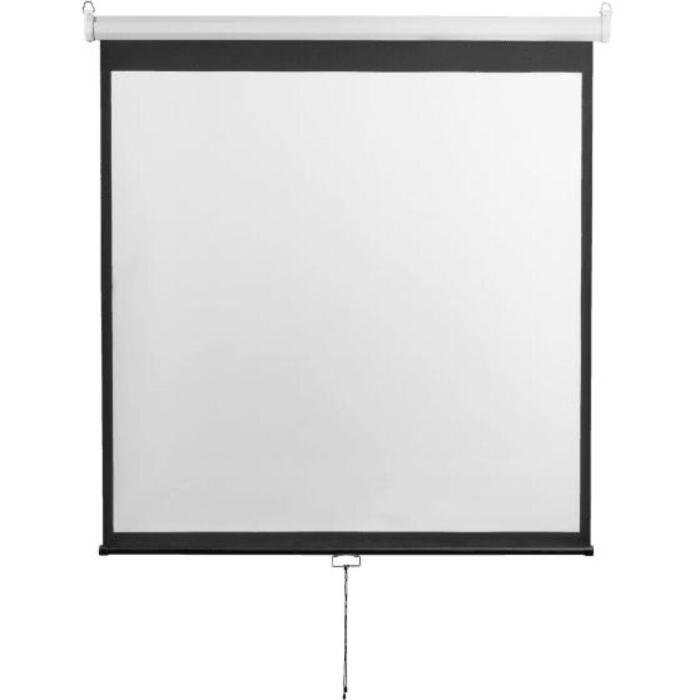 Sbox Projektora ekrāns PSM-118-2, 213x213cm, nolaižams
