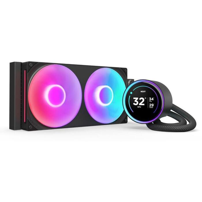 Nzxt CPU Dzesētājs RL-KR28E-B2, 2 ventilatori
