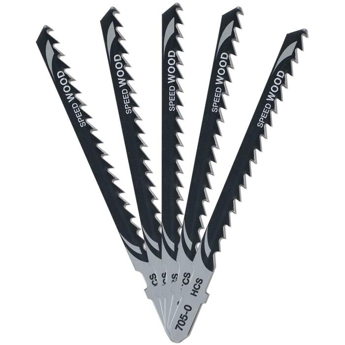 Dewalt Полотно для лобзика 70mm T Shank HCS (DT2077-QZ), 4 TPI, HCS, 5 шт., 70 mm, 4 mm, 100 mm (DT2077-QZ)