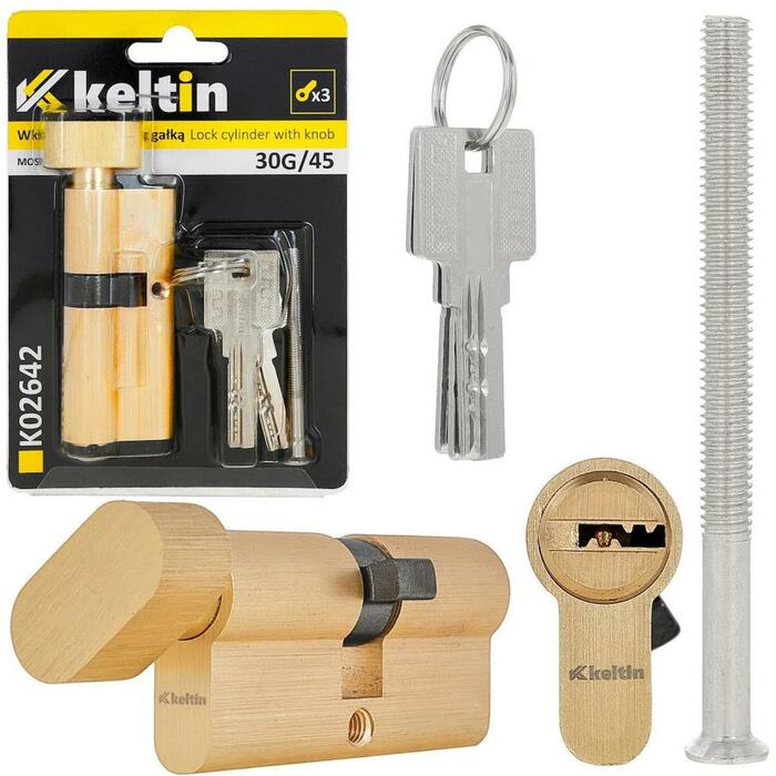Keltin Slēdzenes cilindrs ar slēdzi K02642