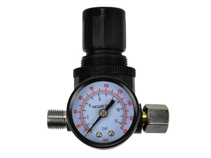 Geko G01130 Spiediena regulators, 1/4", 0-12bar