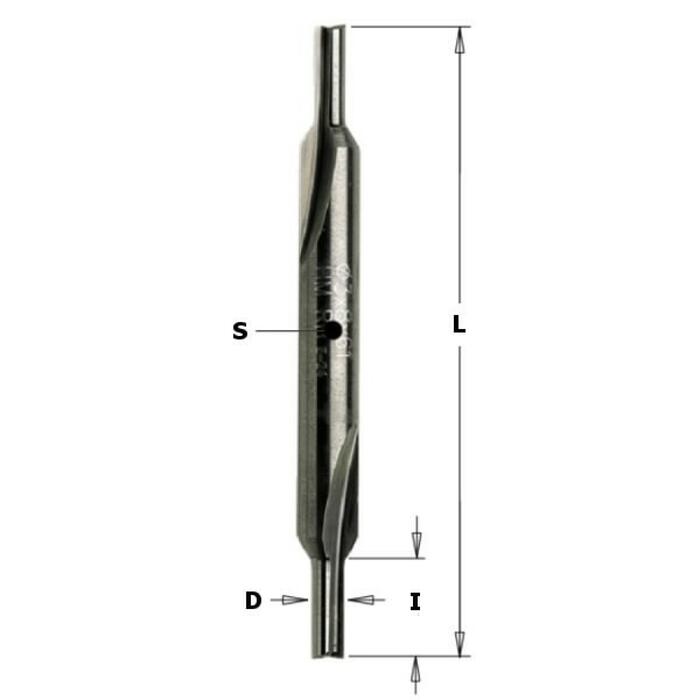 CMT Frēzes asmens T.C. 711.031.11, D=3x8x65, S=6, 0,058kg (711.031.11)