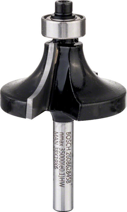 Noapaļošanas frēze 6 mm R1 12