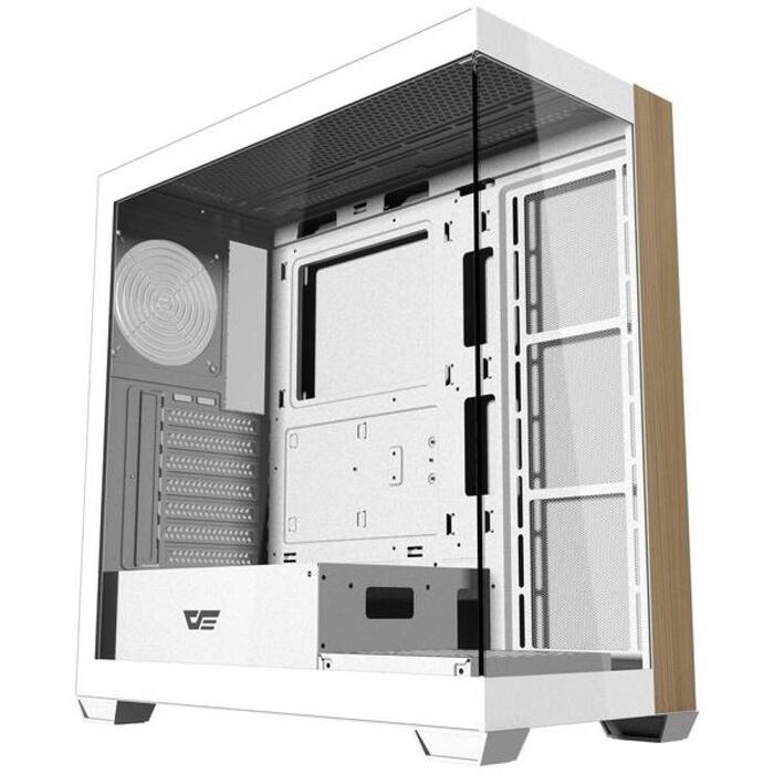 Darkflash DS900W datora korpuss, balts, ATX/M-ATX/ITX