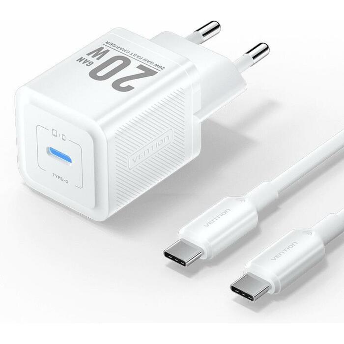 Vention lādētājs MODELIS TZ-FEPW0-EU-01, 20W, 100-240V