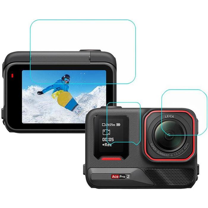 Puluz PU711T 3-in-1 aizsargplēve Insta360 Ace