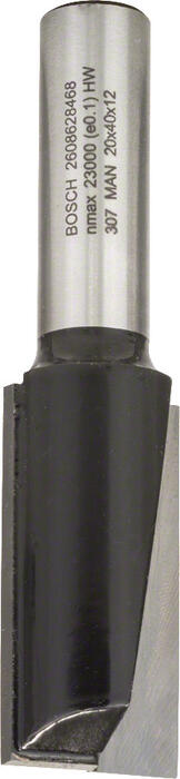 Pirkstfrēze D=20 mm L=40 mm, kāts