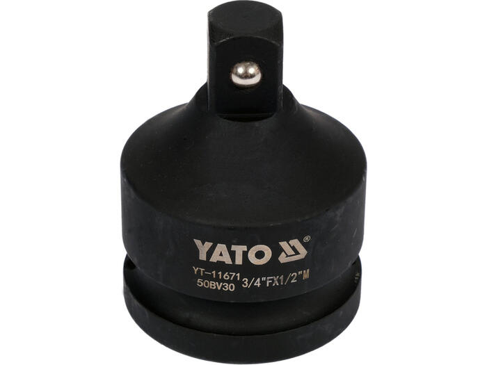 Yato YT-11671 triecienadapteris, 3/4" (F)-1/2" (M)