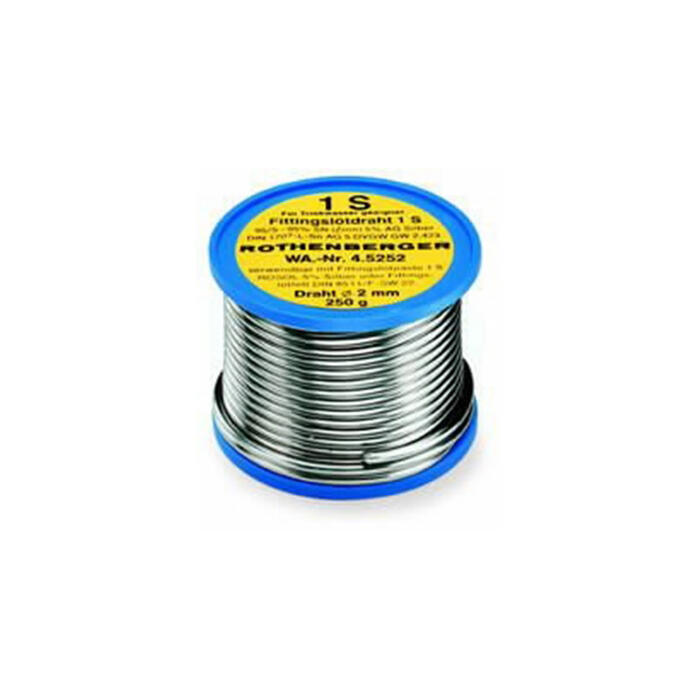 Lodalvas stieple Sn97Ag3, 2 mm, 250