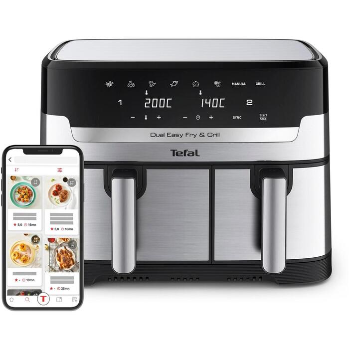 Tefal karstā gaisa friteris EY905D10, 5