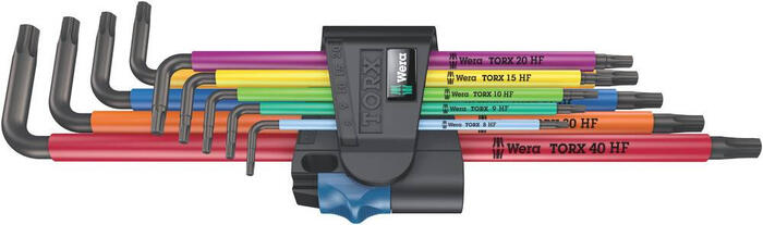 TORX skrūvgriežu komplekts Multicolor (9gab.)