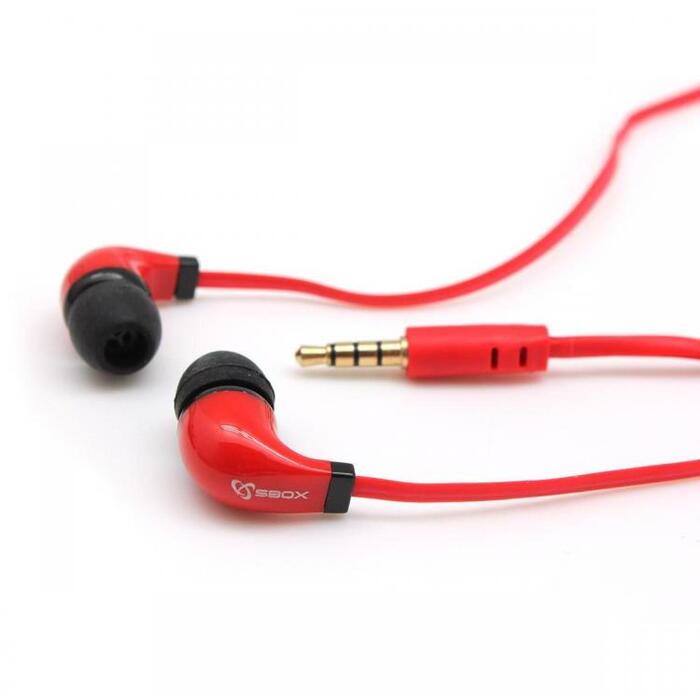 Sbox Austiņas EP-038R, 18Hz-20kHz, 116dB±3, 32Ω