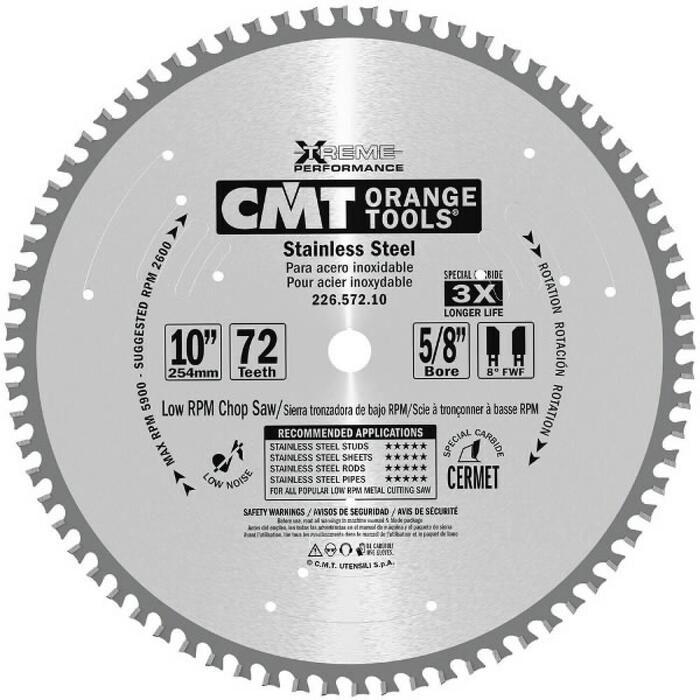Zāģripa Inox 355x2,2/25,4mm Z90