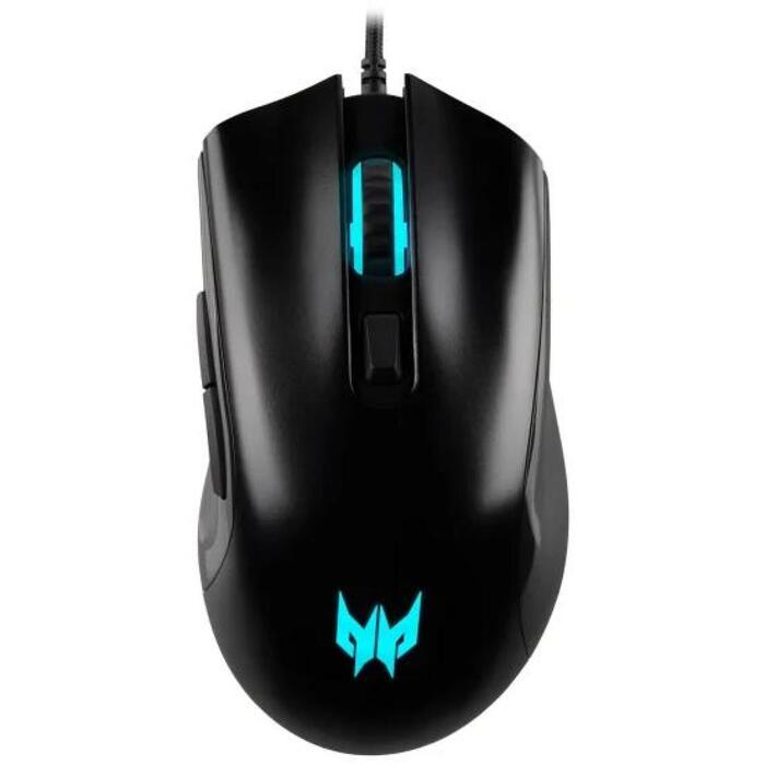 Acer Predator Cestus 333 GP.MCE11.03S, 16000 DPI, 6 pogas, optiskā sensora, RGB apgaismojums, USB 2.0 (GP.MCE11.03S)