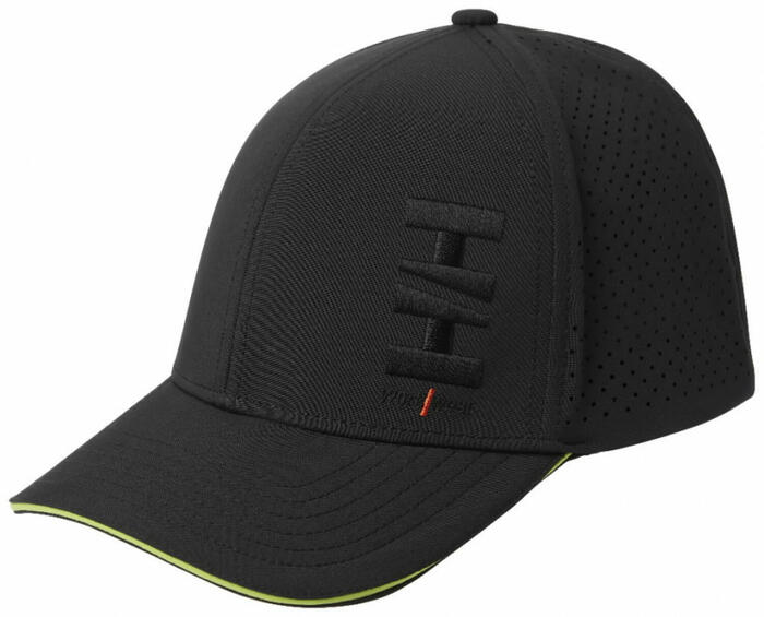 Helly Hansen кепка с козырьком Magni Evo 79510_990-STD, черная, 100% переработанный полиамид, вентиляционные отверстия (79510_990-STD)