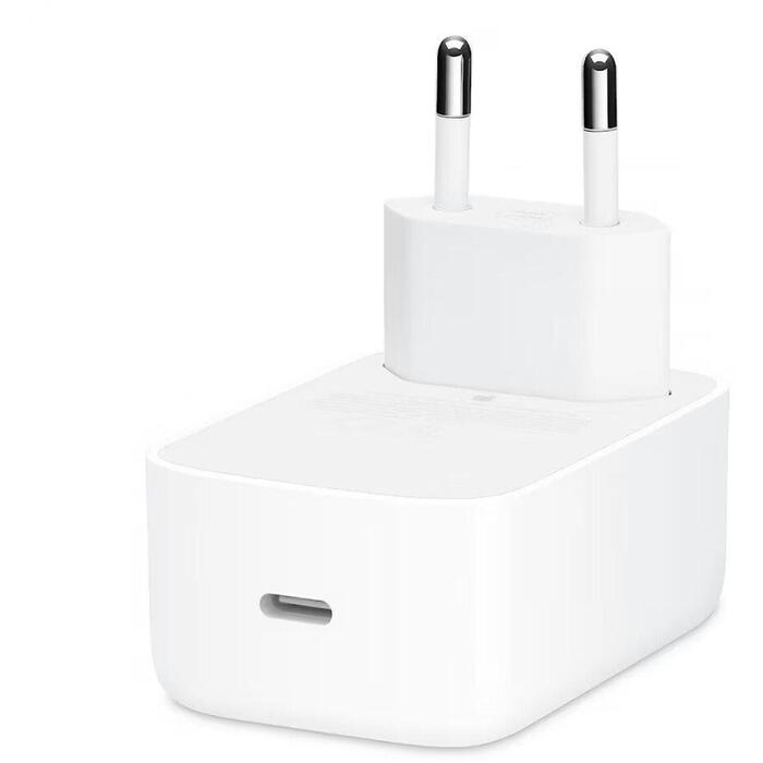 Apple адаптер питания MGTU4ZM/A, 40Вт, 60Вт, USB-C, 1 порт, динамическая мощность, быстрая зарядка, белый (MGTU4ZM/A)