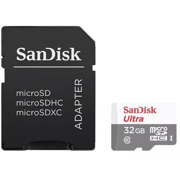 MEMORY MICRO SDHC 32GB UHS-I/SDSQUNR-032G-GN3MA SANDISK (SDSQUNR-032G-GN3MA)