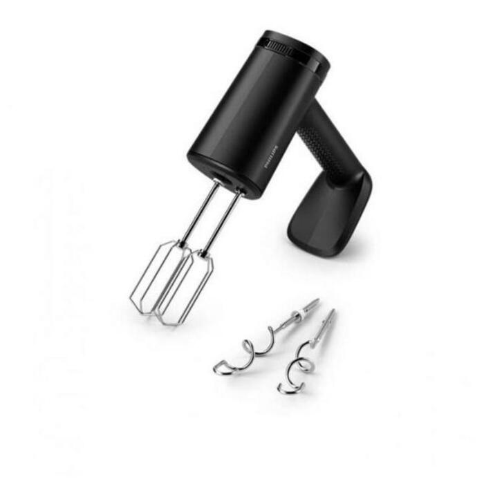 Philips Ручной миксер HR3781/00, 500 Вт, 5 скоростей, 1,2 м шнур, черный, 1 кг (HR3781/00)