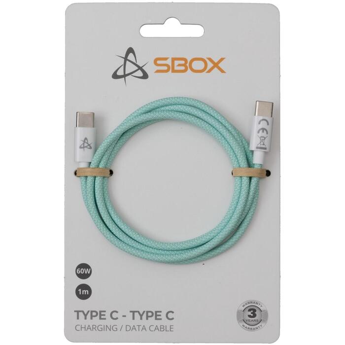 Sbox USB kabelis TYPEC-1-G, 1m, 480