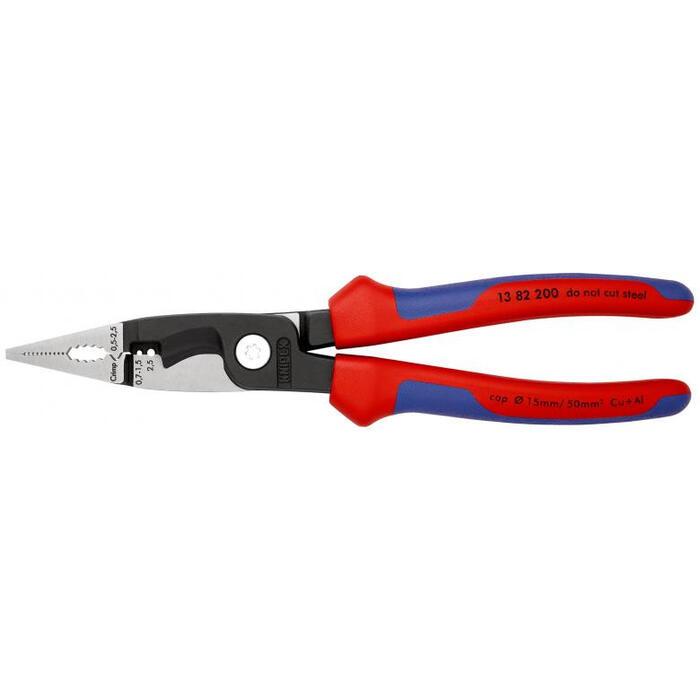 Elektriķu knaibles 200mm 1382200 KNIPEX (13 82 200)