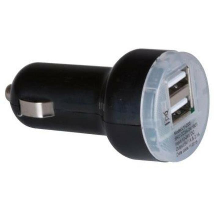 All Ride Авто USB двойное зарядное устройство 2864815, 12-24V DC, 5V DC, 2.1A, 2 USB порта, совместимо со смартфонами, планшетами (2864815)