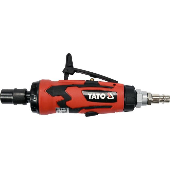 Yato pneimatiskā slīpmašīna YT-09633, 6mm, 0.63MPa, 113l/min, 25000min⁻¹, 50mm, 360°, kompozīta korpuss, ātruma regulēšana (YT-09633)