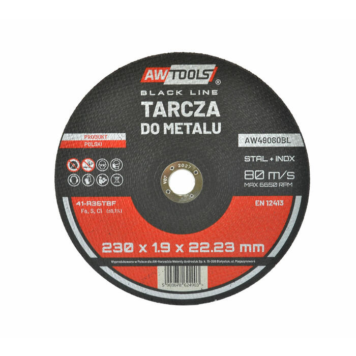 Metāla griešanas disks 230mm, 1.9mm