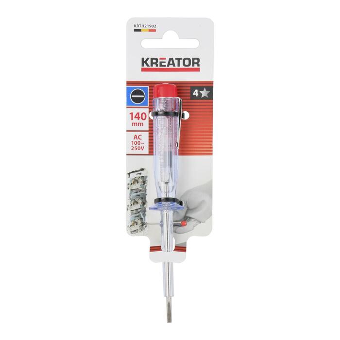Skrūvgriezis testeris KREATOR KRTH21902 AC 100-250V