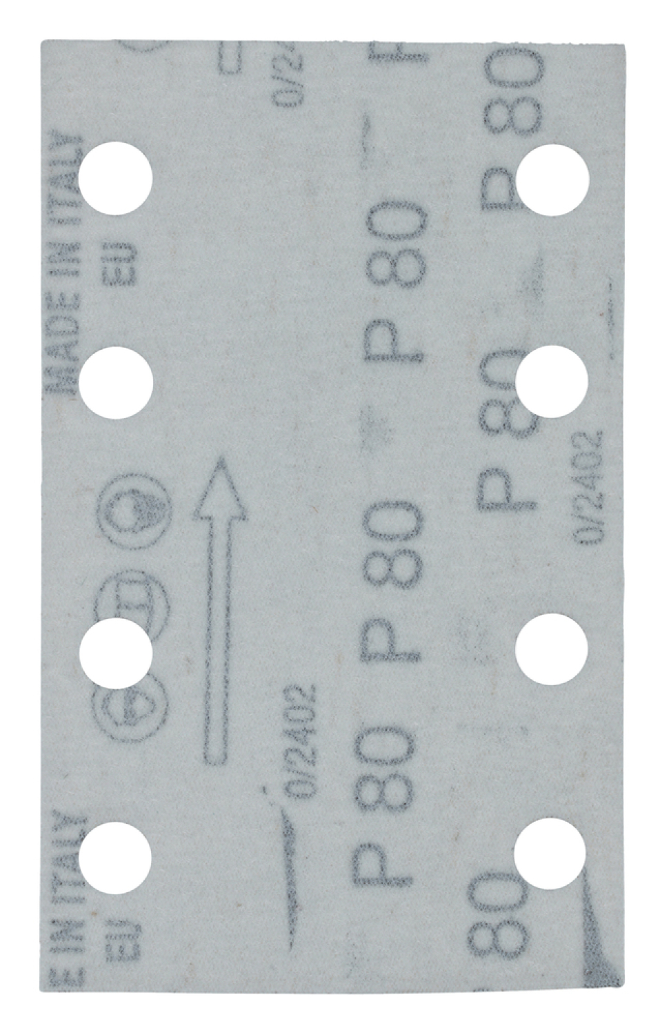 Slīppapīrs MAKITA E-23519 80x130 mm, K80