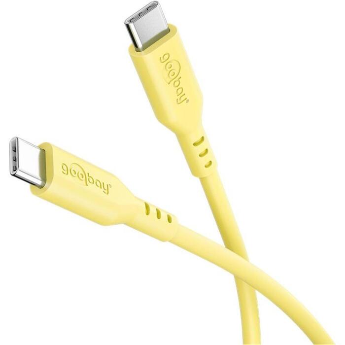 Goobay USB-C Silikona kabelis 77742, 1