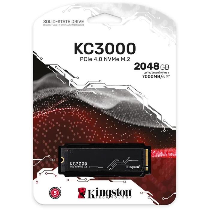 Kingston Cietais disks KC3000 SKC3000D/2048G, 2048