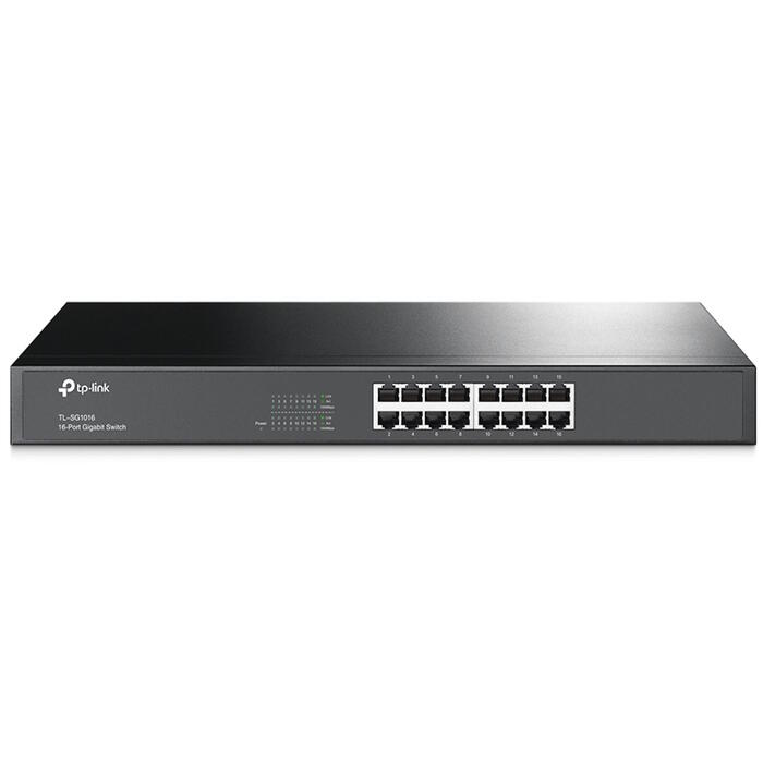 Tīkla pārslēdzējs 16 × Gigabit RJ45