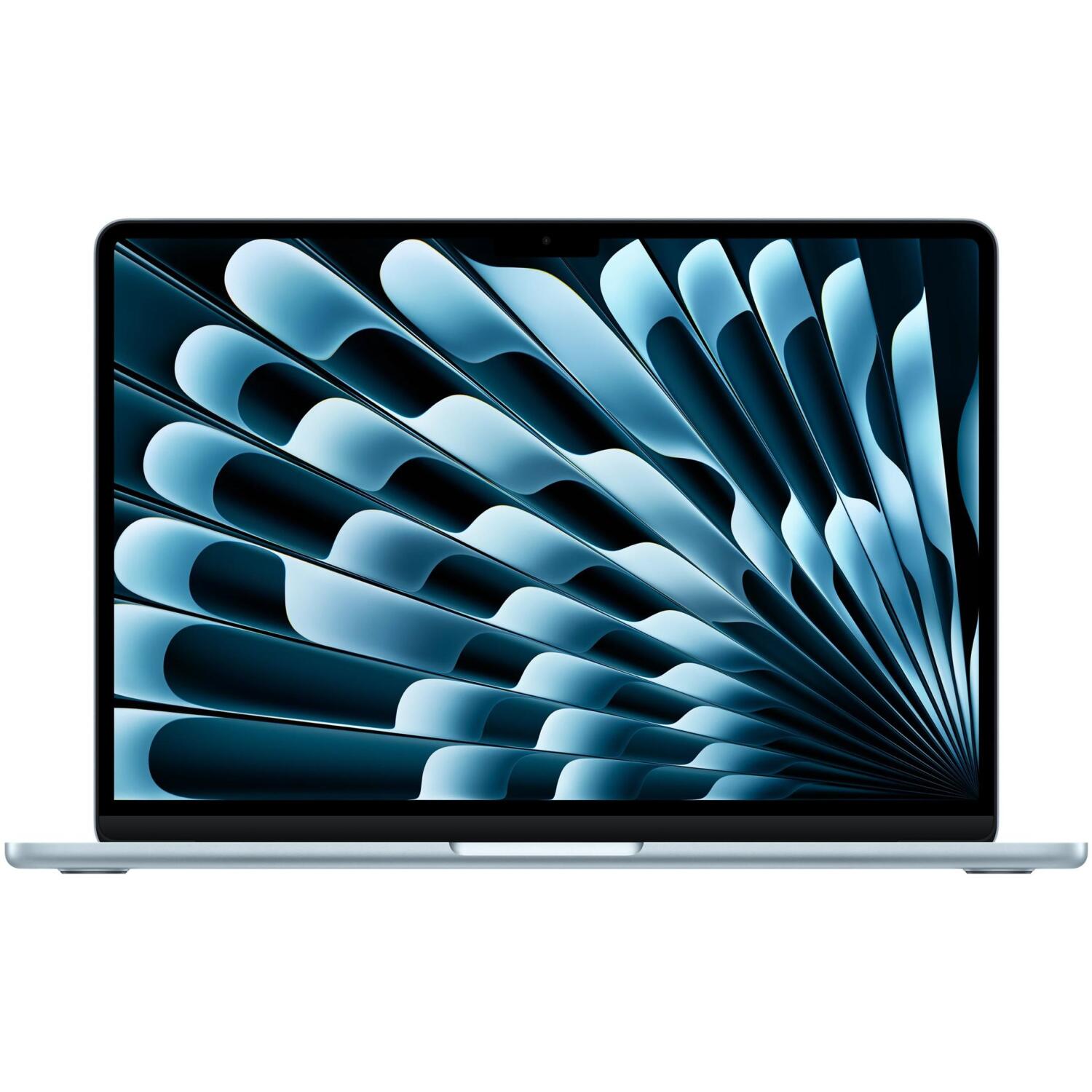 Apple MacBook Air ноутбук MDHK4KS/A, 13.6" 2560 x 1664, 24ГБ, 1ТБ SSD, небесно-голубой, 10-ядерный CPU (MDHK4KS/A)